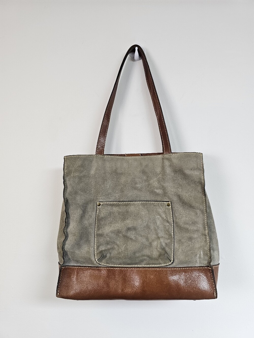 Patricia Nash Toscano Tote Bag Cross-Stitch Tapestry Collection Floral Shoulder - Picture 7 of 9